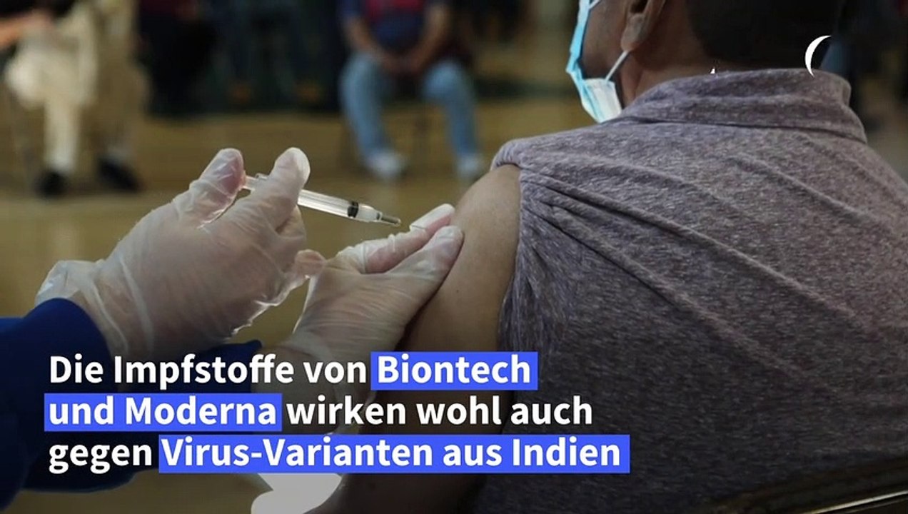 Biontech und Moderna wirken wohl auch gegen indische Virus-Varianten