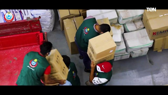 تنفيذًا لتوجيهات الرئيس عبدالفتاح السيسي.. إرسال المساعدات الطبية لدعم الأشقاء الفلسطينيين