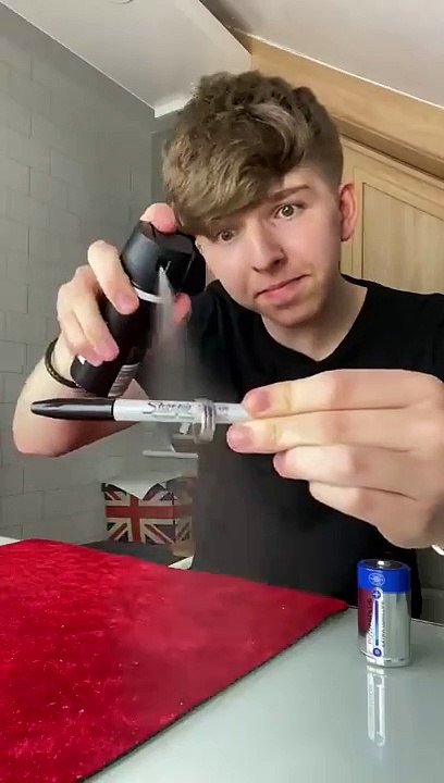 Crazy STATIC TRICK!  #shorts