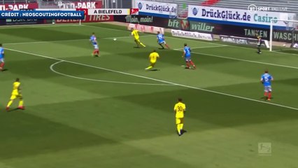 Le bel enchainement de Jonathan Clauss avec l'Arminia Bielefeld