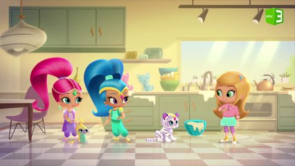 ليا تطلب مساعدة الحوريتان في صناعة الكعك