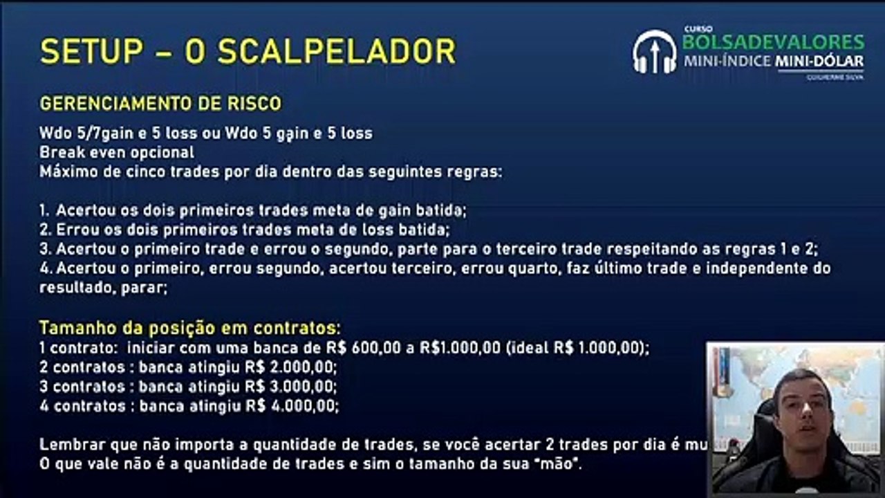 23. GERENCIAMENTO DE RISCO DO SETUP