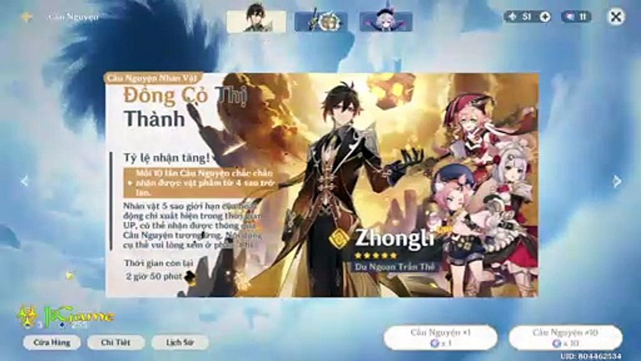 Genshin Impact - Phút Cuối Zongli Đã Về Đội