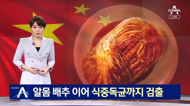 알몸 배추 이어…중국산 김치서 식중독균 검출