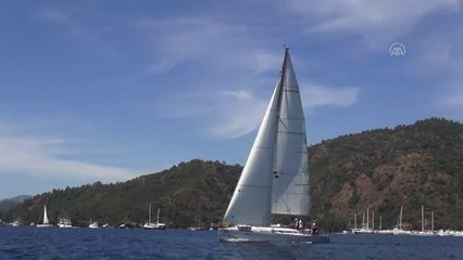 Şarık Tara-Atatürk'ü Anma Gençlik Kupası Yelken Yarışları Göcek'te başladı
