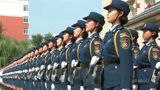 Parade and Walking Training of Chinese Soldiers - Çin Askerlerinin Geçit Töreni ve Yürüyüş Eğitimleri