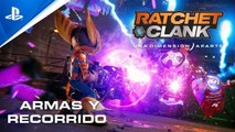 Ratchet and Clank: Una dimensión aparte - Tráiler de las Armas