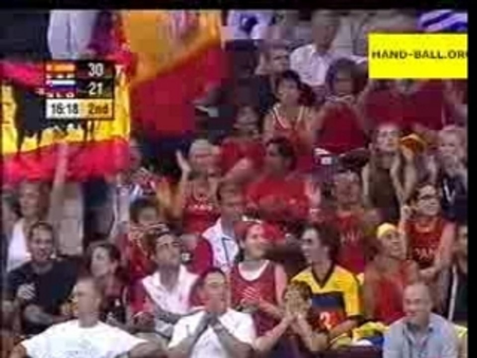 Handball - Iker Romero - Tir à la hanche des 9m