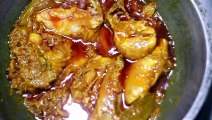 Easy Vuna Chicken Khichuri For Students چکن بھنا کھچوری کی ترکیب॥ Bangali Style Chicken Khichuri