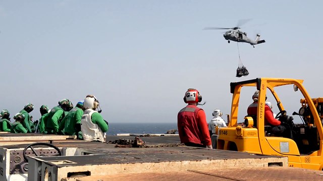 US Military News • US Navy Aircraft Carrier - USS Dwight D. Eisenhower - VR Arabian Sea May 15 2021