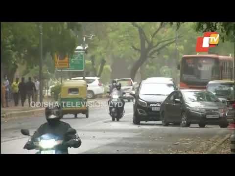 Huge Dust Storm Hits Delhi-NCR