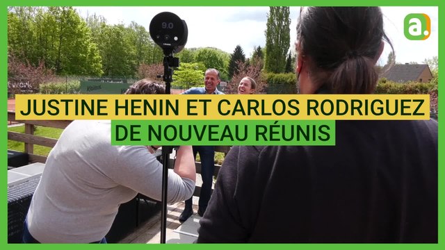 Justine Henin et Carlos Rodriguez de nouveau réunis