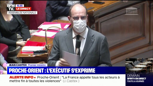 Jean Castex: Nous soutenons sans réserve les efforts de médiation égyptiens dans le conflit au Proche-Orient.