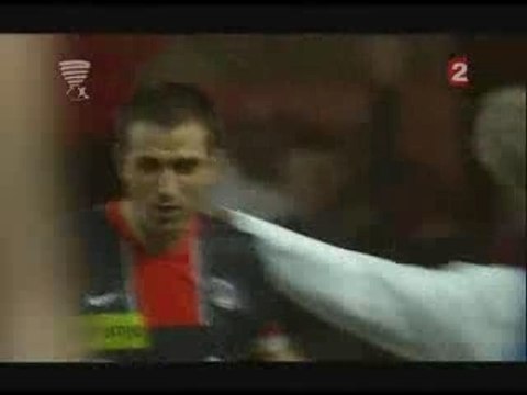 Paris - Auxerre - Pauleta - 2-0 1/2 finale coupe de la ligue