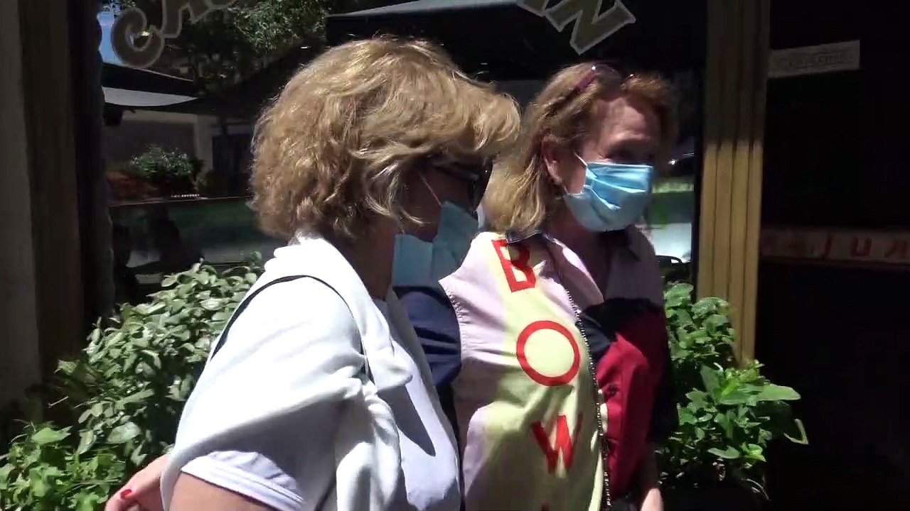 Mila Ximénez, visiblemente más delgada, vuelve al hospital