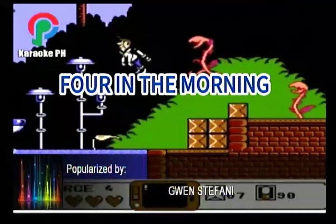 Gwen Stefani Four In The Morning Karaoke