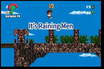 Geri Halliwell It's Raining Men Karaoke