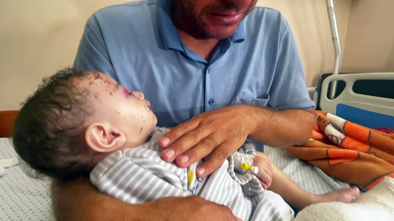 Kinder - unschuldige Opfer im Gaza-Konflikt