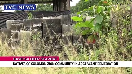 Bayelsa deep seaport: Natives of Solomon Zion community in Agege want remediation
