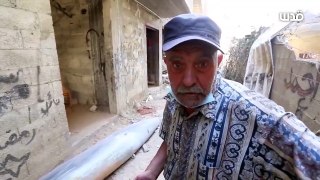 Terorist Israil rejimine ait bir F16 savaş uçağı tarafından ateşlenen ama patlamayan  bir roketin kalıntıları