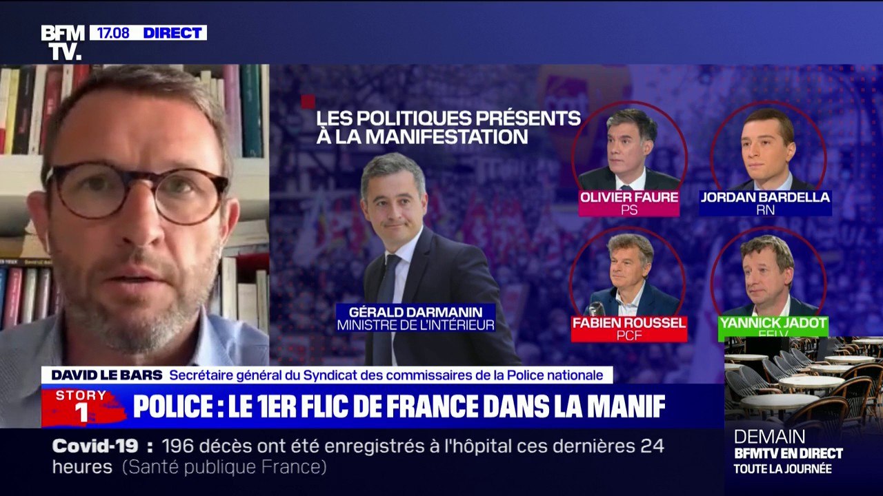 Pour David Le Bars (SCPN), les politiques qui ne participeront pas au rassemblement de la police "devront assumer"