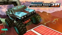 Ultimate Monster Truck 3D Stunt Racing Simulator - Impossible Car Driver Games Android GamePlay #3