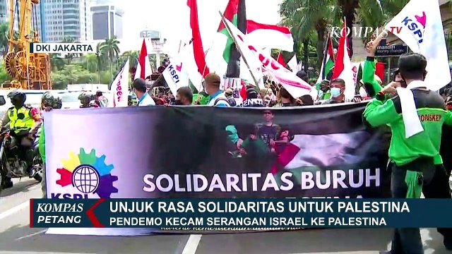 Demo Solidaritas untuk Palestina Digelar di Jakarta, Bandung, dan Semarang