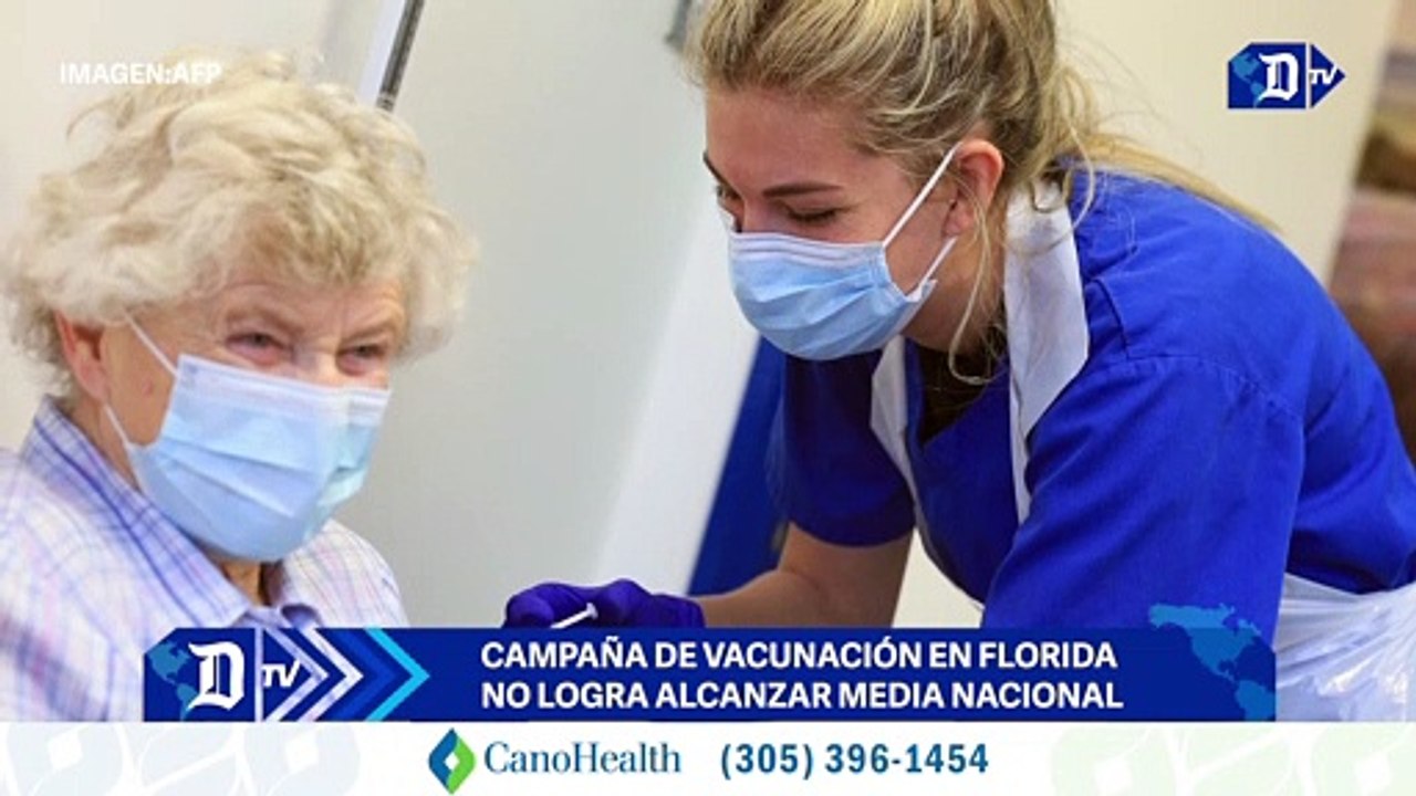 Campaña de vacunación en Florida no logra alcanzar media nacional | El Diario en 90 segundos