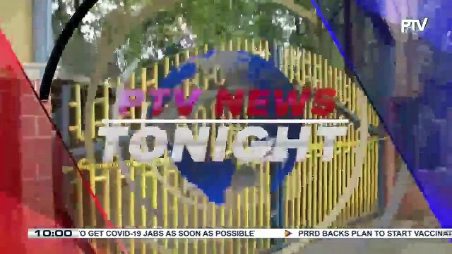 4 guests of ‘Gubat sa Ciudad’ in Caloocan tested positive for COVID-19; PRC clarifies not selling procured Moderna COVID-19 vaccine; 62.4-K doses of Sinovac vaccine arrive at Davao City; Filipinos in Singapore fully recovered from COVID-19