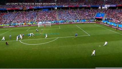 beIN BLEUS - Les coups tactiques de Deschamps : France - Uruguay 2018