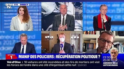 Story 2 : Manifs des policiers, récupération politique ? - 18/05