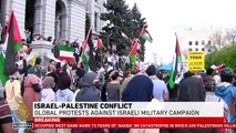 ‘It’s genocide’_ Protesters slam Israel, support Palestinians