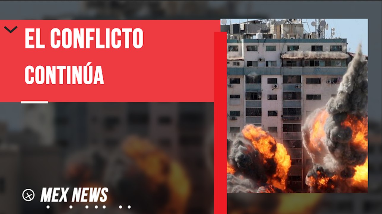 BOMBARDEOS CONTINÚAN EN GAZA