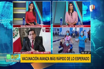 Minsa: Vacunación de mayores de 60 empezaría a fines de mayo y en julio los de 50 años