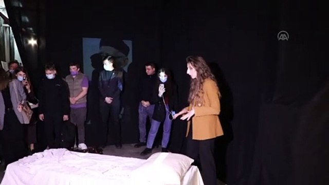 KİEV - Ukrayna'da, 77 yıl önce Kırım Tatar sürgününün sabahında yaşananlar canlandırıldı