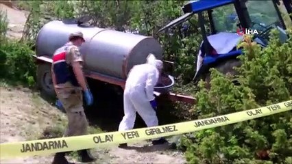 - Yaşlı adam traktör kabininde ölü olarak bulundu