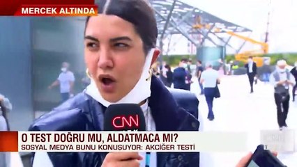 Sosyal medyada hızla yayılmıştı: Akciğer testi aldatmaca mı?