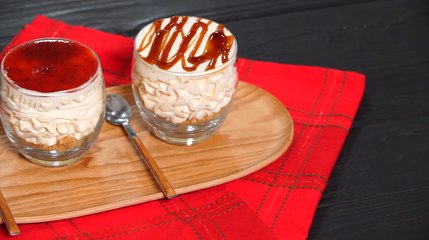 Cheesecake sans cuisson en verrines - Har w hlow Ep 69