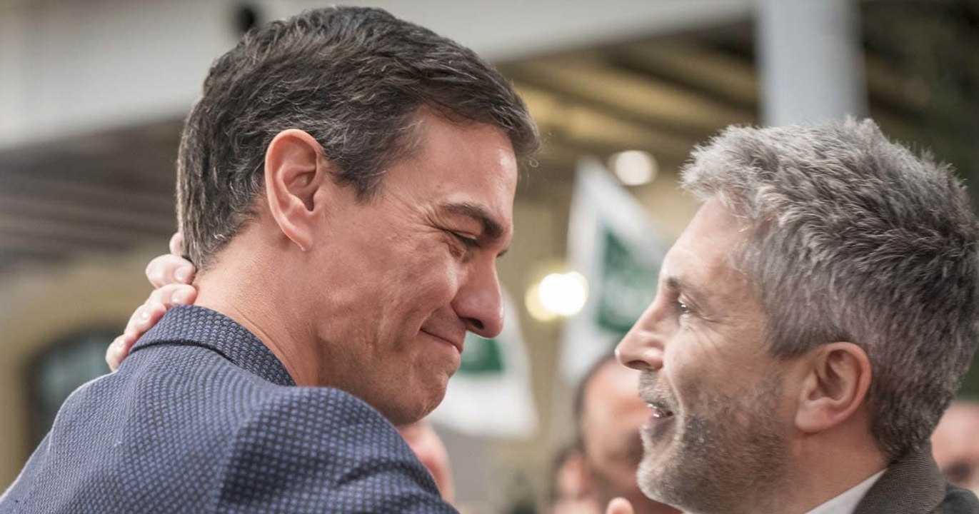 Sánchez y Marlaska, recibidos con abucheos y peticiones de dimisión en Ceuta