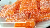 5 minutes Orange Jelly Dessert | No Bake Orange Jelly Without Gelatin Recipe - Mealmist