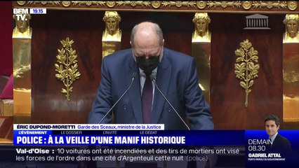 Download Video: Éric Dupond-Moretti sur la manifestation des policiers: 