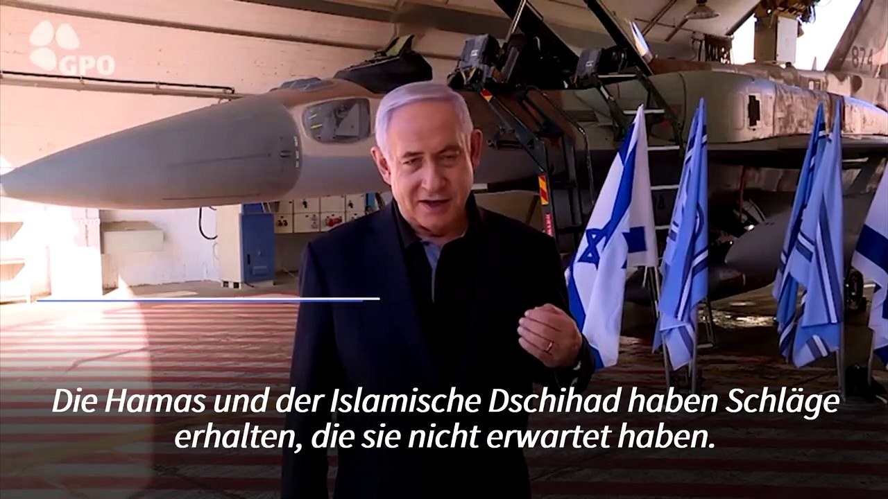 Netanjahu: Haben Hamas 'um Jahre zurückgeworfen'