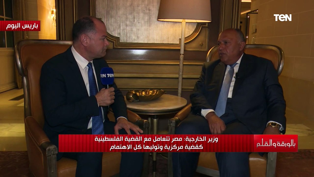 "معاناة الشعب الفلسطيني أمر غير محتمل".. سامح شكري يعلق على الأعمال العدائية على الفلسطينيين