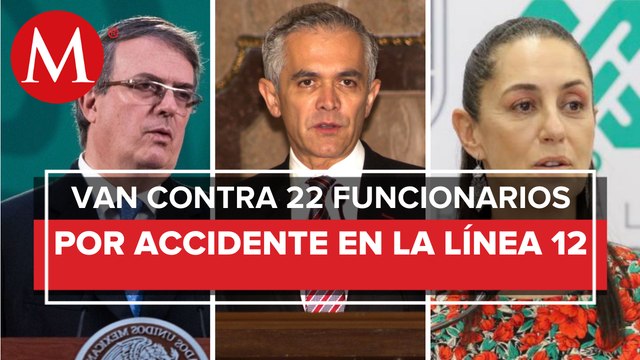 De Ebrard a Sheinbaum, estos son los funcionarios señalados en la denuncia por la L12