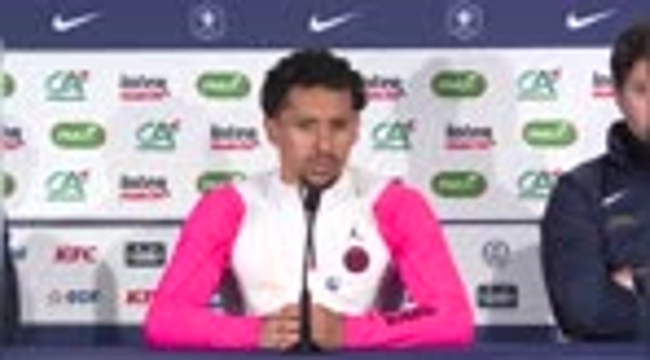 Finale - Marquinhos : "On aime bien jouer contre des équipes qui nous mettent en difficulté"
