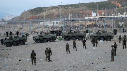Ciudadanos de Ceuta se confinan en sus casas intimidados por la llegada de 10.000 ilegales