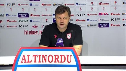 Yılport Samsunspor maçının ardından