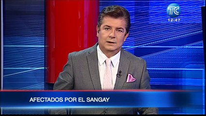 Volcán Sangay: erupción y sus consecuencias