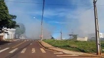 Fogo no mato: Fumaça incomoda moradores do João Paulo