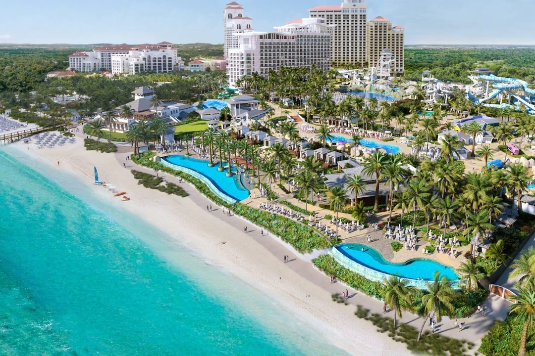 Baha Mar's New Oceanfront Water Park Will Have 24 Slides, a Coaster, and an Outdoor Casino